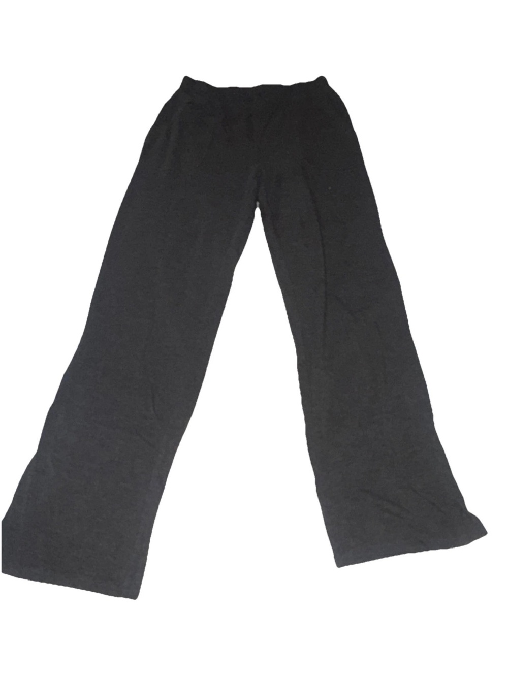 Black Wide-Leg Women's Pants